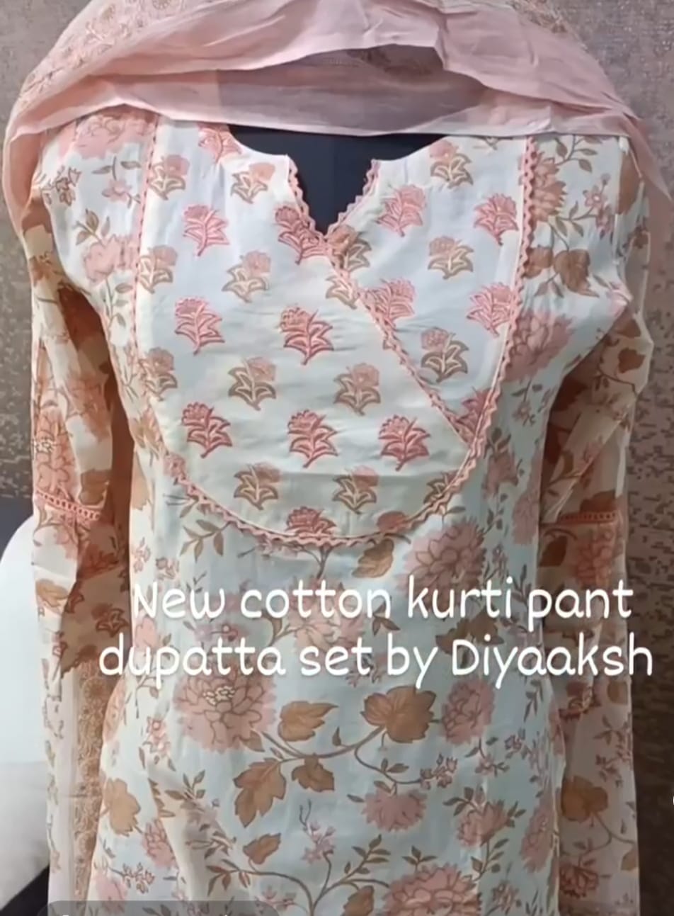 Cotton Suit By Diyaaksh
