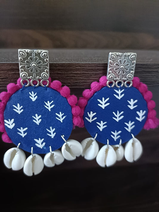 Blue Handmade Earrings